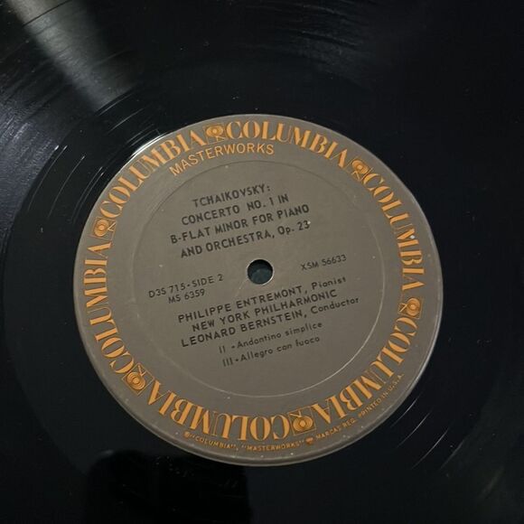 Tchaikovsky: Piano Concerto No. 1 Entremont, Piano. NYP, Bernstein, VG - Picture 6 of 6